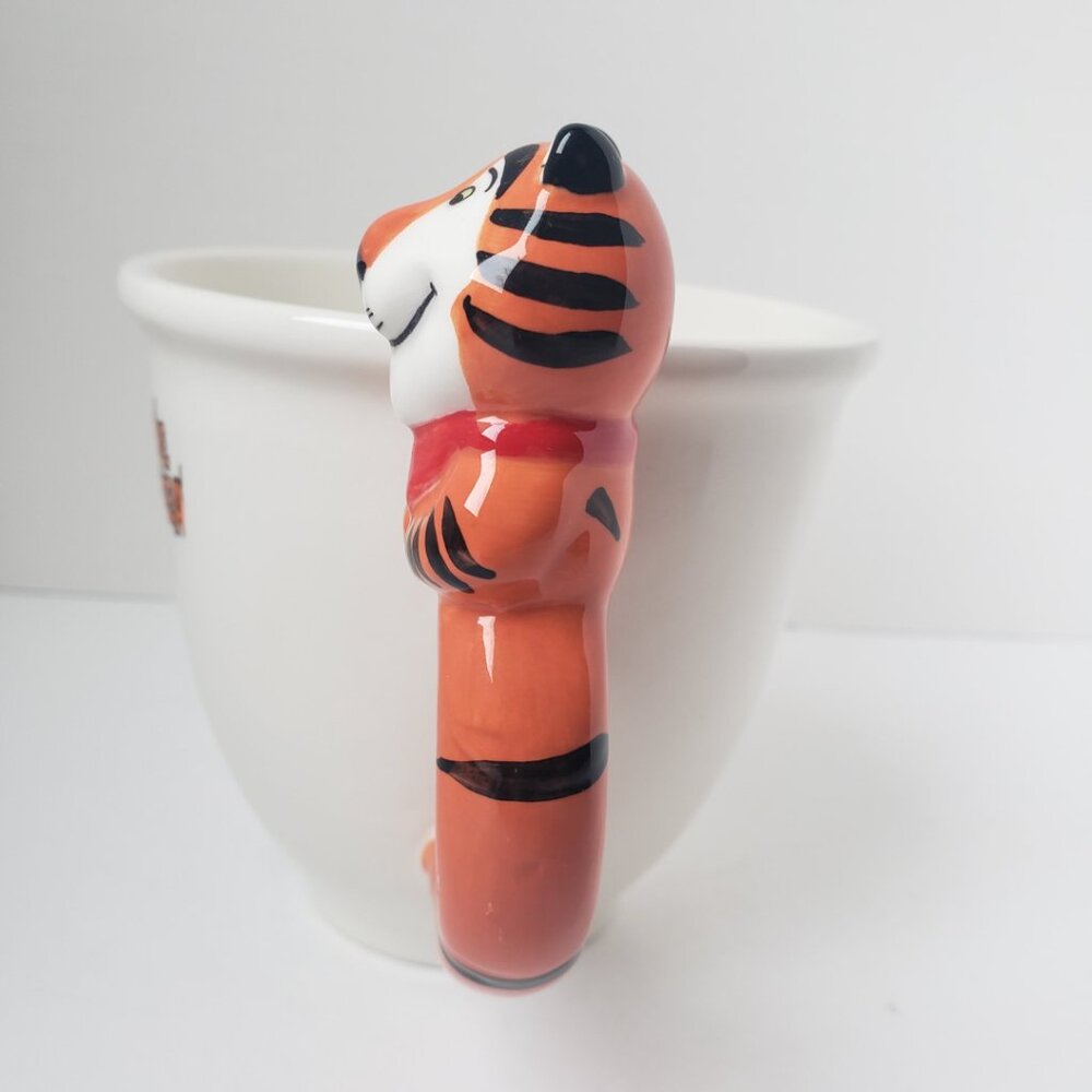 Vtg 2001 Kelloggs Tony The Tiger Oversize Coffee Mug Cup Bowl Retro Cereal NWOT - Picture 4 of 9